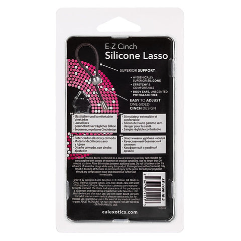 E-Z Cinch Silicone Lasso Cock Ring by California Exotics