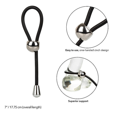 E-Z Cinch Silicone Lasso Cock Ring by California Exotics