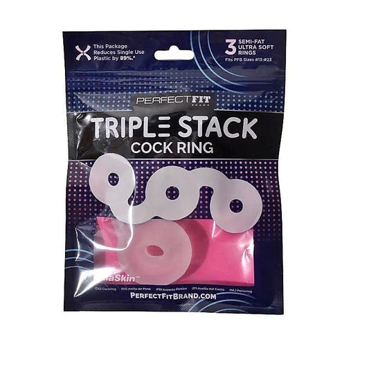 Triple Stack Cock Ring by Perfect Fit