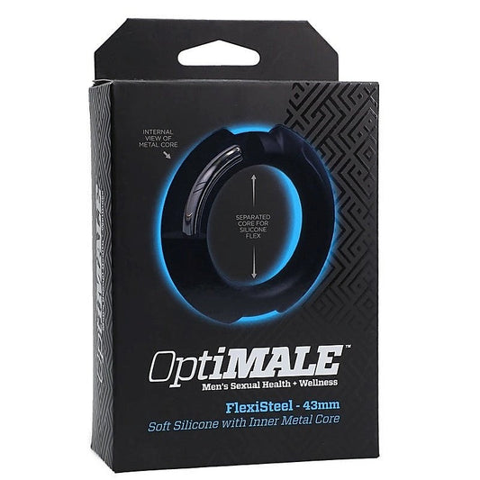 Optimale FlexiSteel Pleasure Cock Ring by Doc Johnson