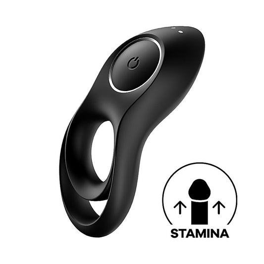 Legendary Duo Vibrating Silicone Cock Ring by Satisfyer