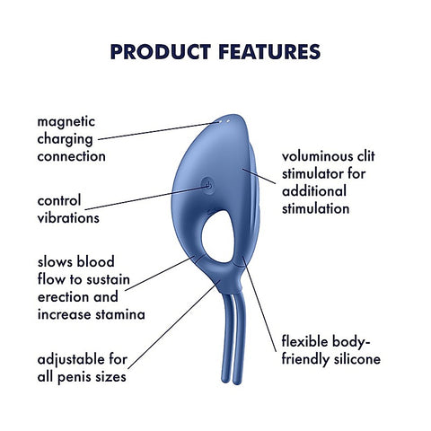 Swordsman Adjustable Lasso Cock Ring by Satisfyer