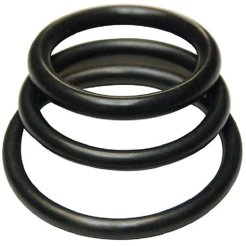 Rubber Cock Rings Set by The Stockroom
