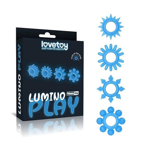 Lumino Play Glow Cock Ring Sets by Lovetoy
