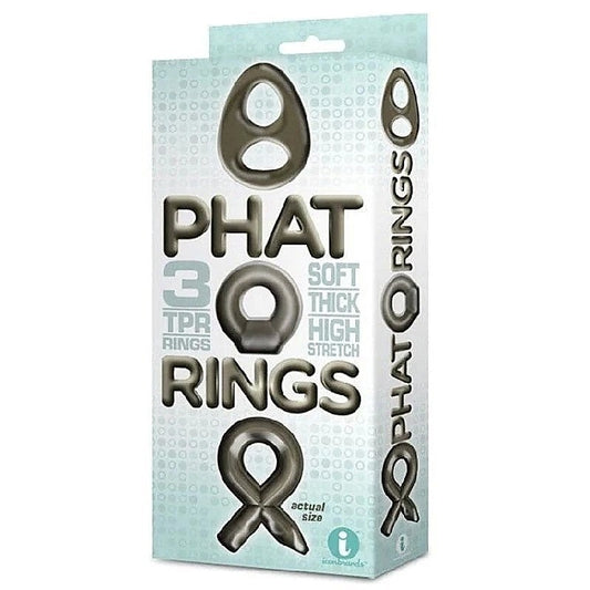 The 9's Phat Cock Rings Set by Icon Brands