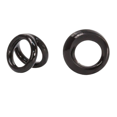 Double Loops Silicone Cockrings Set by Seven Creations