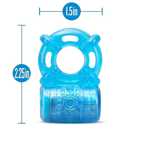 Stay Hard Rechargeable 5 Function Cock Ring