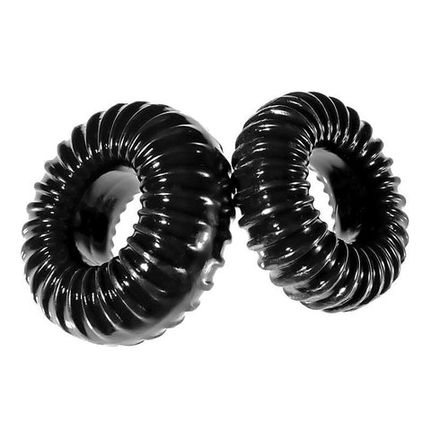 Xplay Ribbed Cock Ring Combo by Perfect Fit