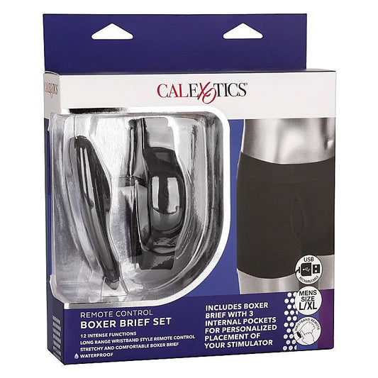 Remote Control Boxer Brief Set by California Exotics
