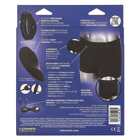 Remote Control Boxer Brief Set by California Exotics