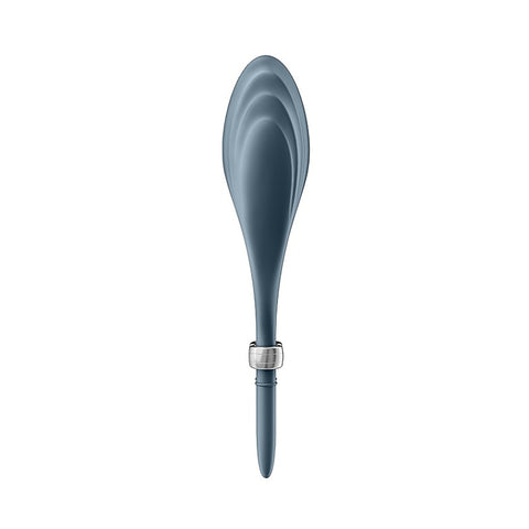 Duelist Silicone Vibrating Mens Cock Ring by Satisfyer