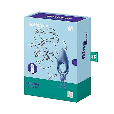 Sniper Waterproof Vibrating Cock Ring by Satisfyer