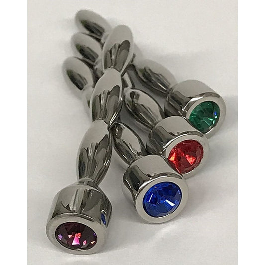 Nile Triple Ascending Jewelled Penis Plug by Hell's Couture