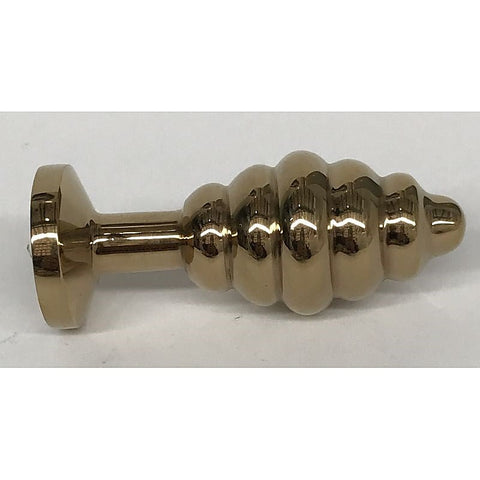 Wild Passion Small Gold Anal Plug by Hell's Couture