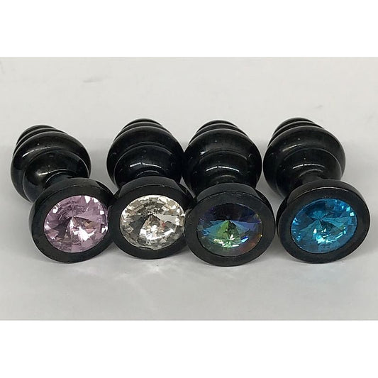 Wild Passion Anal Plug Black Small by Hell's Couture