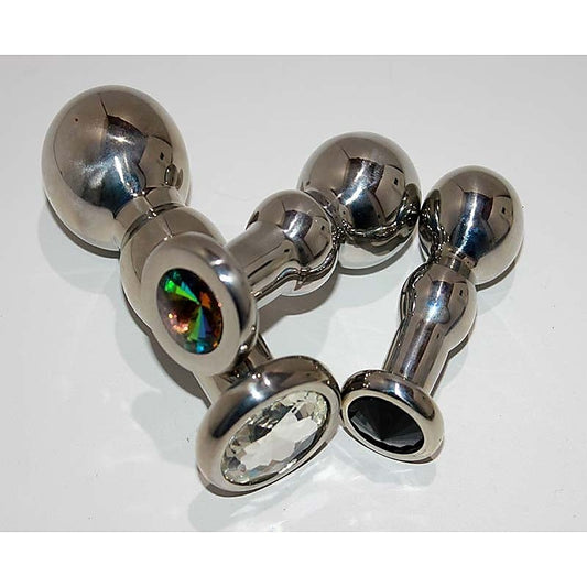 Gem-Adorned Anal Plug by Hell's Couture