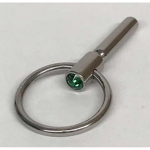 Beginners Cock Plug Green by Hell's Couture