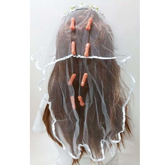 Bachelorette Pecker Veil by Maxpassion