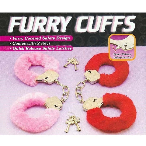 Die Cast Metal Furry Love Cuffs by Hua Novelties