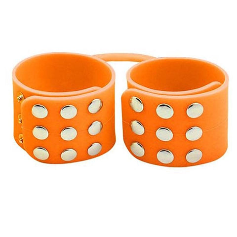 Adjustable Silicone Handcuffs by RoomFun