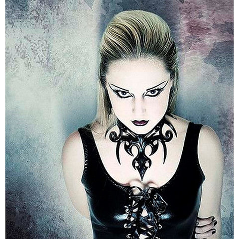 Adjustable Studded Silicone Collar by RoomFun