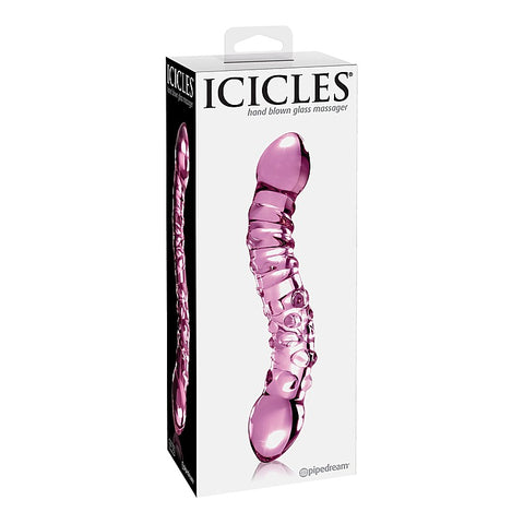 Icicles No 55 Double Ender Glass Dildo by Pipedream Products