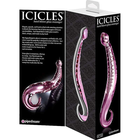 Icicles No 52 G Spot and P Spot Stimulator by Pipedream