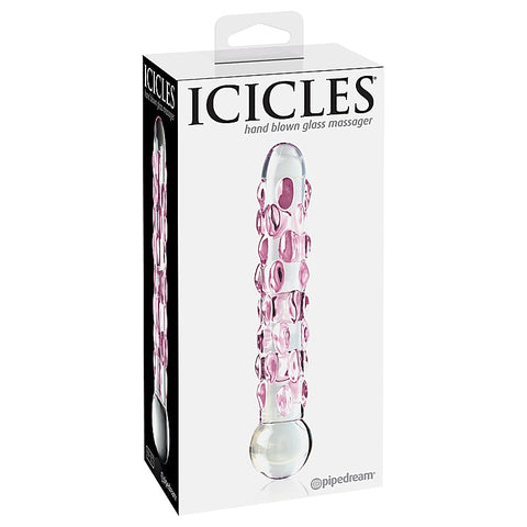 Icicles No. 07 Hand Blown Glass Massager