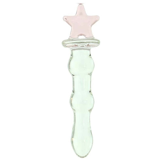 Crystal Superstar Glass Dildo by NS Novelties