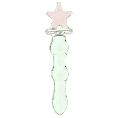 Crystal Superstar Glass Dildo by NS Novelties