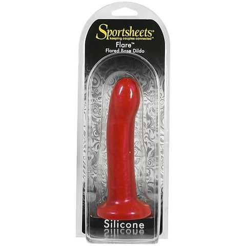 Flare Silicone Strap-On Dildo by Sportsheets