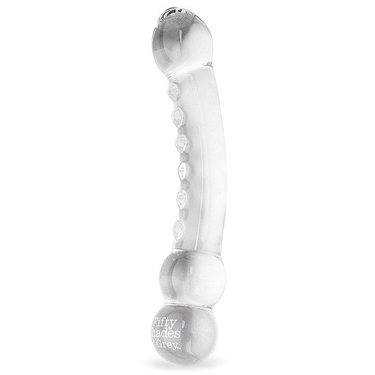 Drive Me Crazy Glass Massage Wand by Love Honey