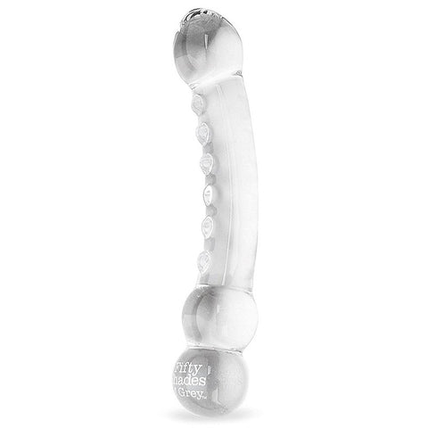 Drive Me Crazy Glass Massage Wand by Love Honey