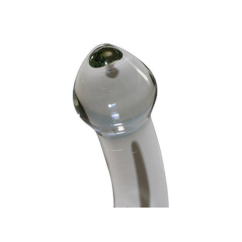 Icicles No 21 Hand Blown Curve Glass Dildo