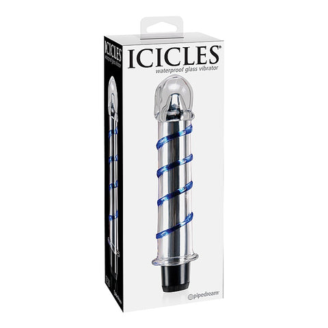 Icicles No 20 Glass Bullet Vibrator by Pipedream