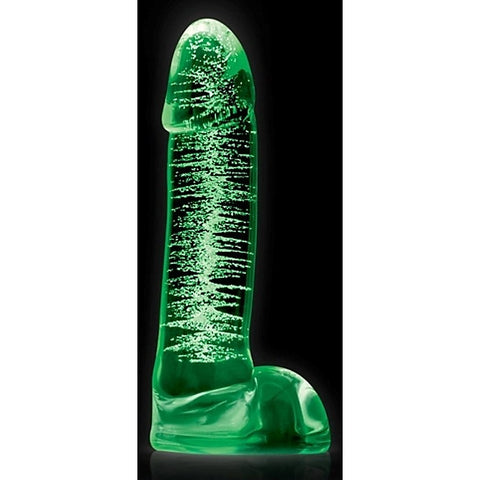 Firefly Glass Smooth Ballsey 4 inch Dildo by NS Novelties