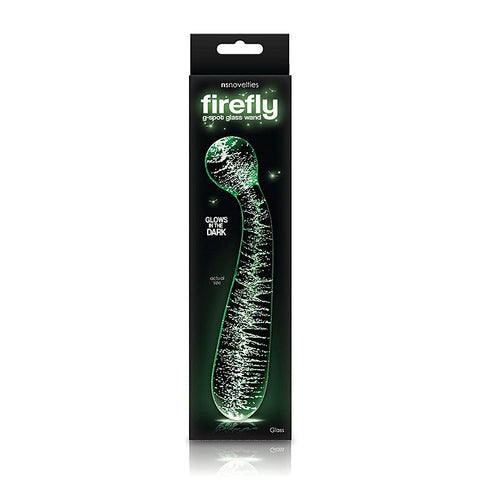 Firefly Glass G-Spot Wand Glow in the Dark by NS Novelties