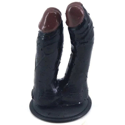 Double Dildo With Suction Cap by FAAK