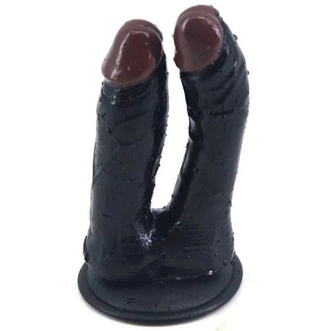 Double Dildo With Suction Cap by FAAK