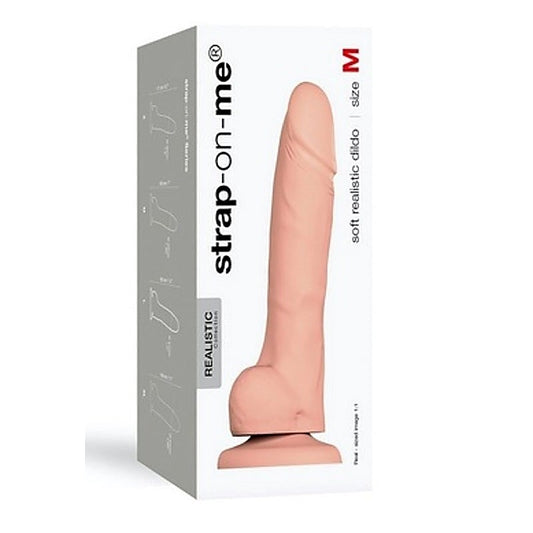 Soft Realistic Dildo Medium by Strap-on-Me