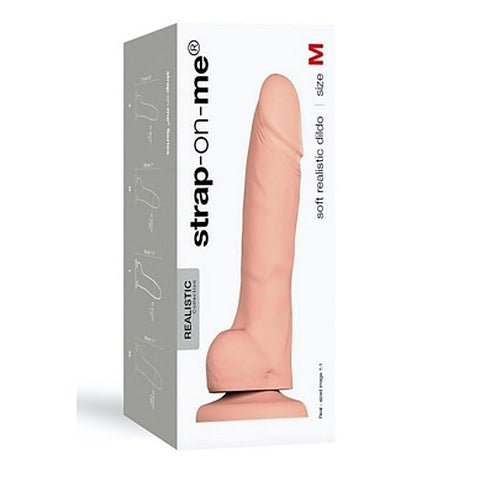 Soft Realistic Dildo Medium by Strap-on-Me