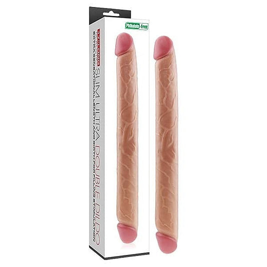 King Sized Slim Ultra Double Dildo by Lovetoy