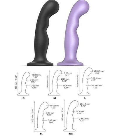 Dildo Plug P&G Lilac - L by Strap On Me