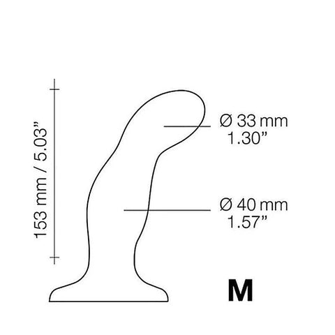 Dildo Plug Snaky - M by Strap On Me