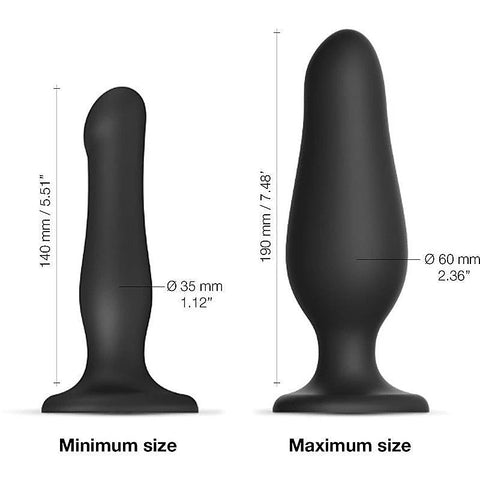 HYBRID Inflatable Dildo Plug by Strap-On-Me