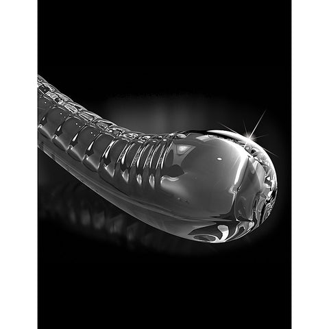 Icicles No. 88 Suction Cup Base Glass Dildo by Pipedream