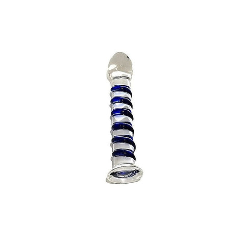 Swirly Glass Dildo by Maxpassion