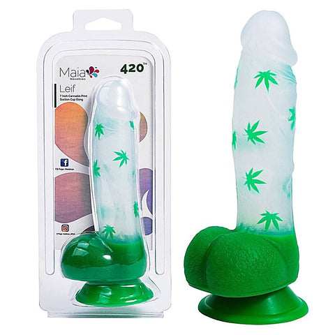 LEIF Leaf Print Realistic Dong by Maia Toys