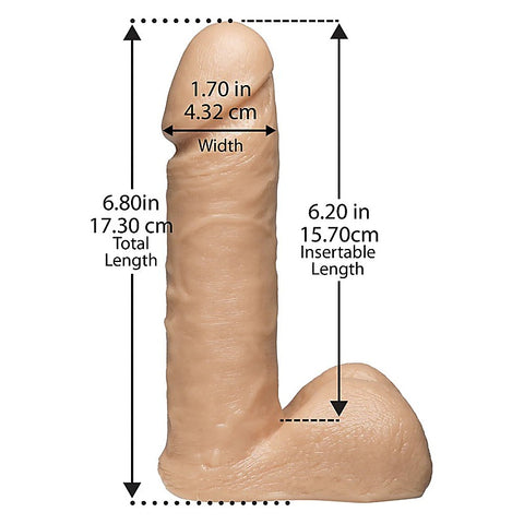 6 Inch Ultra Realistic Cock by Doc Johnson