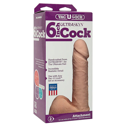 6 Inch Ultra Realistic Cock by Doc Johnson